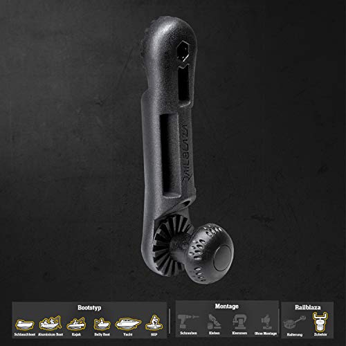 Railblaza Rod Holder Extender, verlängert Rutenhalter um 125 mm
