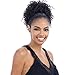 POP BELL (1B Off Black) - Freetress Equal Synthetic Drawstring Ponytail & Bang