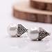 Luna Azure Vintage Style Sterling Silver Shell Pearls Marcasite Women Earrings Girls Festival Gift Present