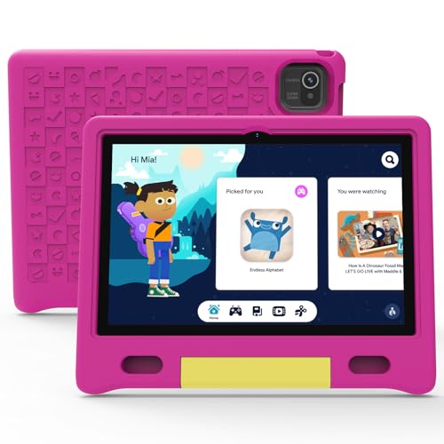 ApoloMedia Kids Tablet, 10 inch Toddler Tablet with