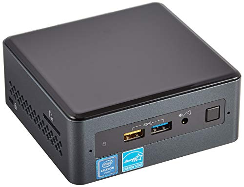 Intel NUC Mini PC (Intel Celeron J4005/4GB DDR4/32GB eMMC/Windows 10 64 Bit), BOXNUC7CJYSAL