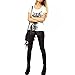 ETOSELL Retro Lady CrewNeck Short Sleeve T-Shirt Cute Cat Print Loose Tops White,S