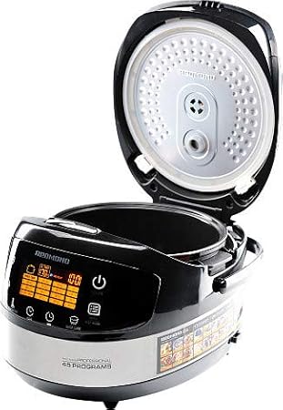 Multi eléctrica Redmond de M90 RU (Russian) negro/plateado: Amazon ...