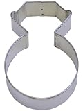 R&M Ring Diamond 3.75" Cookie Cutter in Durable, Economical, Tinplated Steel