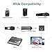 ARCHEER Dual Bluetooth Wireless Microphone, UHF Handheld Dynamic Microphone and Bluetooth Receiver with 1/4