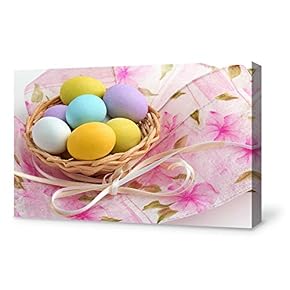 Canvas Wall Art for Living Room,Bedroom Home Artwork Paintings Eggs Ready to Hang - 12x18 inches