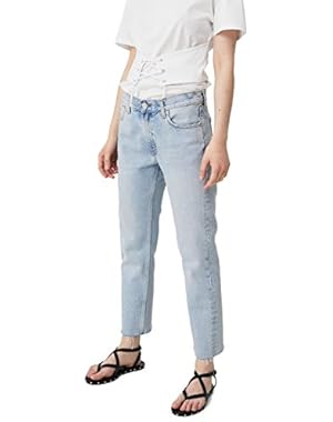 Mango Women's Sayana Straight Jeans