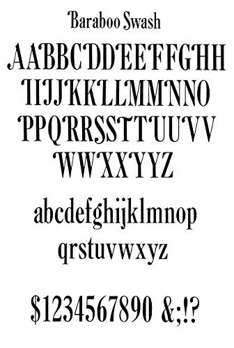Swash Letter Alphabets: 100 Complete Fonts (Lettering, Calligraphy, Typography) - Thumbnail 3