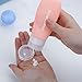 10 Pack Travel Bottles, 3 oz Leak Proof Travel Accessories, Refillable Silicone Travel Size Toiletries Containers Tubes for Liquids