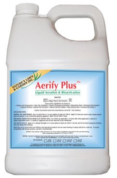 Aerify PLUS Gallon - Liquid Aerating Soil Loosener- Aerator Soil Conditioner- No Mechanical or Core Aeration- Simple Lawn Solutions- Any Grass Type, All Season- Great for Compact Soils, Standing Water, Poor Drainage. Aerify PLUS Gallon - Liquid Aerating Soil Loosener- Aerator Soil Conditioner- No Mechanical or Core Aeration- Simple Lawn Solutions- Any Grass Type, All Season- Great for Compact Soils, Standing Water, Poor Drainage.