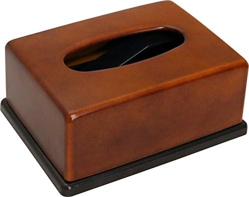 いけだ ポケットティッシュケース おしゃれな ミニティッシュボックスバネ付 ナチュラルブラウン