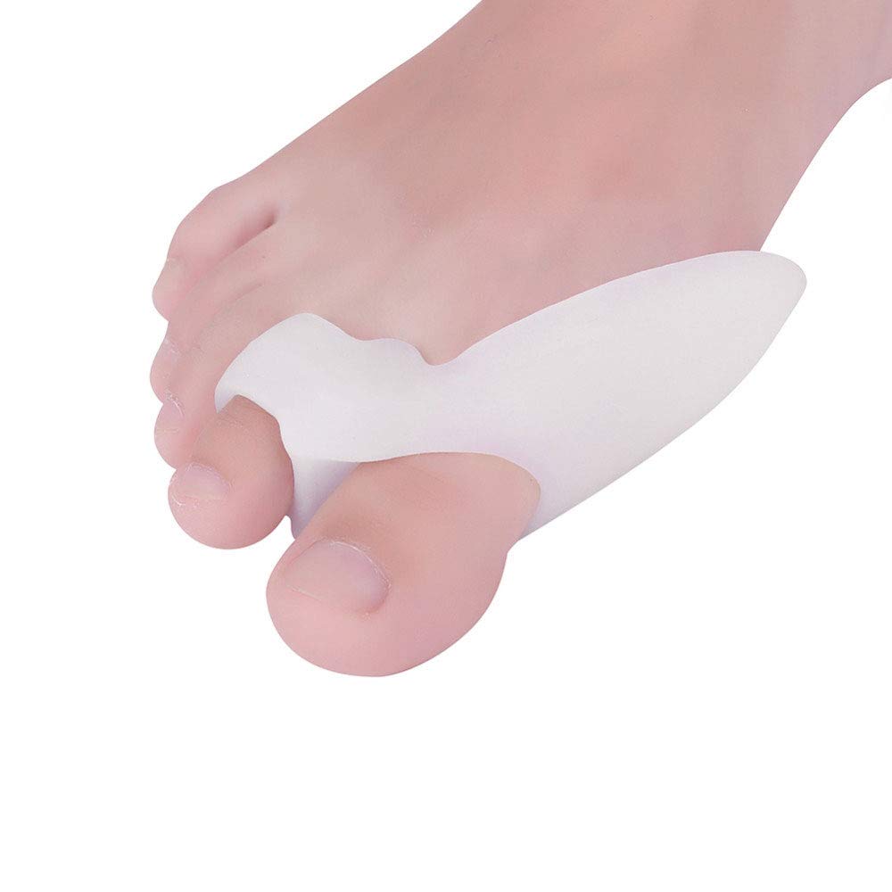 Pedimend 2 Pairs Orthotics for Bunions and Hammertoes | Hammer Toe Pads for Hallux Valgus Deformity | Bunion Prevention | Silicone Overlapping Toes Straightener