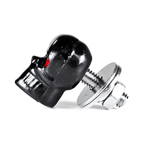 Motorcycle Parts Skull Fairing Windscreen License Plate Bolts Screw