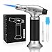 Sondiko Culinary Torch, Blow Torch Refillable Kitchen Butane Torch Lighter with Safety Lock and Adjustable Flame for Desserts, Creme Brulee, BBQ and Baking(Butane Gas Not Included)
