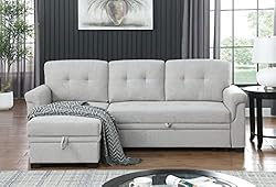 Lilola Home Lucca Light Gray Linen Reversible