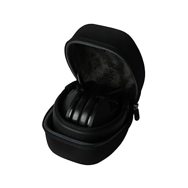 Hermitshell-Hard-Travel-Storage-Travel-EVA-Protective-Carrying-Case-Bag-for-Peltor-Sport-Tactical-100-Electronic-Hearing-Protector-Electric-Earmuff