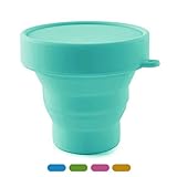 Collapsible Silicone Cup Foldable Sterilizing Cup for Menstrual Moon Cup