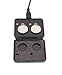 Girafus USB Coin Cell Battery Charger for LIR 2032/2016/2025 with 2X LIR2032 3.7V Rechargeable Batteries Included - Replaces CR2033