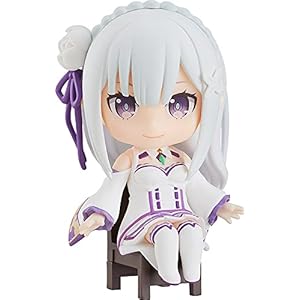 ねんどろいど Swacchao! Re:ゼロから始める異世界生活 エミリア ノンスケール プラスチック製 塗装済み可動フィギュア パープル G12664