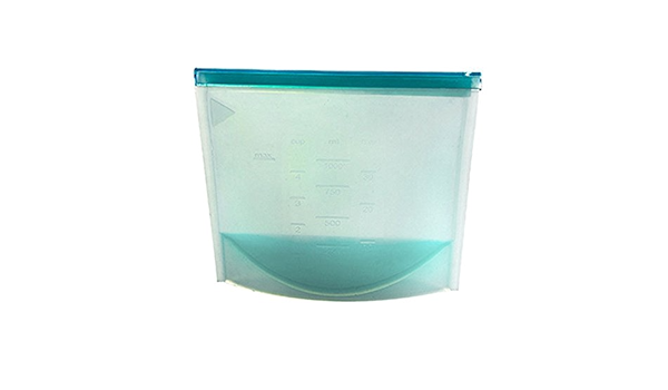 Bolsas de silicona reutilizables para sellar alimentos al ...