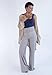 Hali Cali Women's Straight Casual Loose Wide Leg fold Over Comfy Palazzo Pants (M)