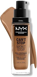 NYX Can’t Stop Won’t Stop 24 Hour Foundation Neutral Tan Matte Waterproof