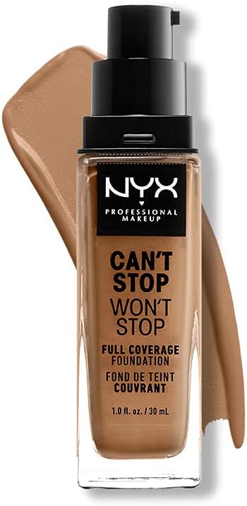 NYX Can’t Stop Won’t Stop 24 Hour Foundation Neutral Tan Matte Waterproof