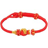 JEVINDA Lucky Bracelet For Women Handmade Tibetan love peace knot Red String Bracelet For Good Luck and Protection Hand Braided Rope Thread