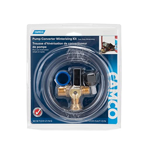 B0006JJ588 Camco Permanent Pump Converter Winterizing Kit Allows You