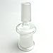 14mm Male to 18mm Female Glass Bushing Connecting Adapter