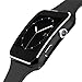 Smart Watch,Anti-lost Touch Screen Bluetooth SmartWatch,Health Tracking,Pedometer Analysis, Sedentary Reminder, Sleep Monitoring,Prevent Sweat, TF/SIM Card Slot for Android and iso Phones (Black)