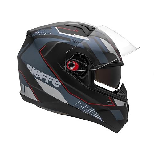 Capacete Masculino Bieffe B40 Essence Preto Moto Óculos
