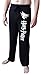 Harry Potter Quidditch Broom Mens Black Sleep Pants