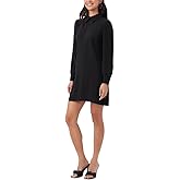 Trina Turk Women's Collared Shift Dress, Black