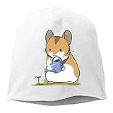 Kla Ju Man Skull Cap Beanie Hamster Pattern