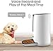 RICHDOG Automatic Cat Feeder – Pet Feeding, Lager Capacity 7L, Accurate Portion Control, Tow Power Supply, Voice Record and Play, Timed Pet Feeder, Auto Cat Feeder Dog Feeder, Small Animal Feederthumb 2