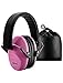 Mpow 068 Kids Ear Protection, NRR 25dB Noise Reduction Ear Muffs, Toddler Ear Protection, Protective Earmuffs for Shooting Range Hunting Season, for Toddlers Kids Children Teens-Great Pink
