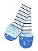 Handsocks Plushy Stay On Strap-Free No-Scratch & Warmth Baby & Kid Mittens (Medium (6-12 Months), Sweet Caroline (Stars))