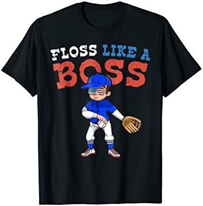 Floss Like a Boss Shirt Baseball Pitcher 4th of July