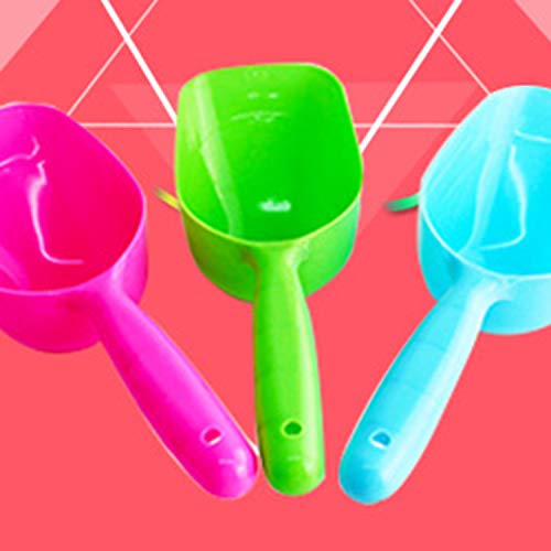 Durable Plastic Pet Feeding Shovel Universal Dogs Cats Food Feeder Scoop Shovel Spade Dishes Tool Pet Supplies