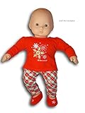 American Girl Bitty Baby Snowy Dreams PJ's for 15