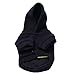 Sumen Small Pet Dog Hoodie Fashion Costume Puppy T-Shirt (Black, XS)
