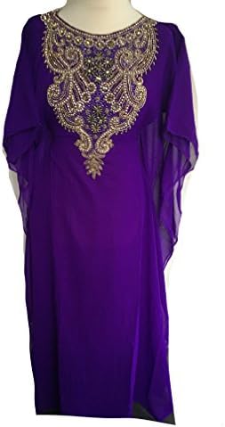 SHI Boutique J20 Dubai Style Arabic Kaftan Farasha Jalabiya Abaya Jilbab Long Maxi Dress