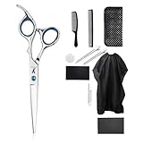 11PCS Stainless Steel Hair Cutting Scissors Set 6.9