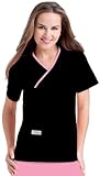 Urbane Scrubs 9534 Women's Double Pocket Crossover Top