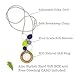 'Oak Ring' Designer Teething Necklace, Gift Box & Greeting Card; Genuine Oak Ring and Silicone Beads Jewelry