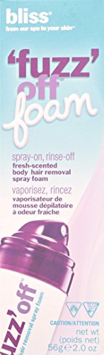 bliss Fuzz Off Foam Body Hair Removal Spray Foam 2.0 fl. Oz
