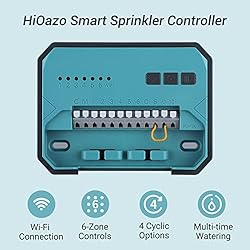 HiOazo Smart Sprinkelr Controller 6 Zone, WiFi
