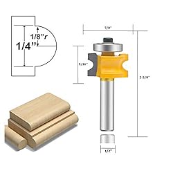 LEATBUY 1/2 Inch Shank Bullnose Router Bit