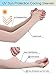 Boao 8 Pairs Unisex Arm Sleeves UV Sun Protection Cooling Sleeves for Driving Jogging Golfing Riding Outdoor Activities (Skin Color)